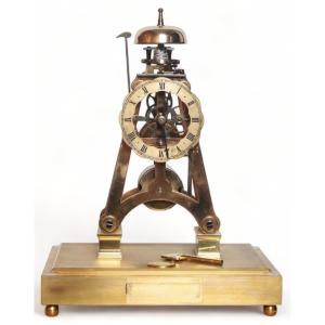 Pendule squelette Dent London – Édition limitée, pièce rare de collection