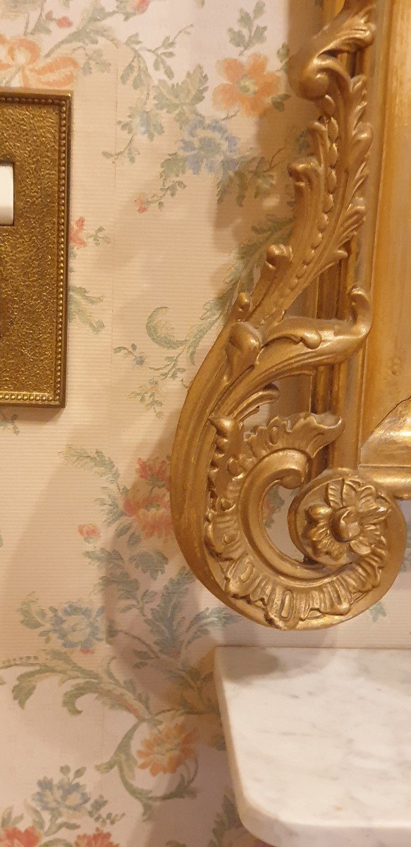 Grand Miroir Rocaille-photo-2