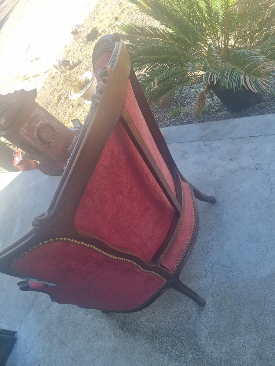 Large Bergère Armchair -photo-2