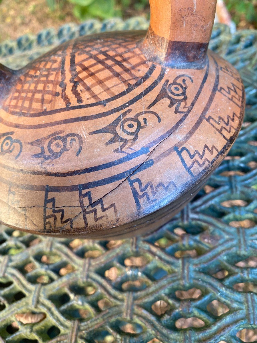 Vase At Anse Etrier  & Pre-columbian Art & Peru, 1100 To 1400 Ad.-photo-3