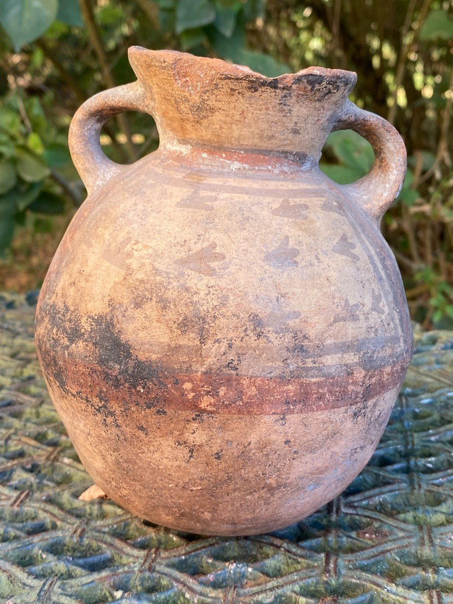 Terracotta Vase & Peru & Pre-columbian Art-photo-4