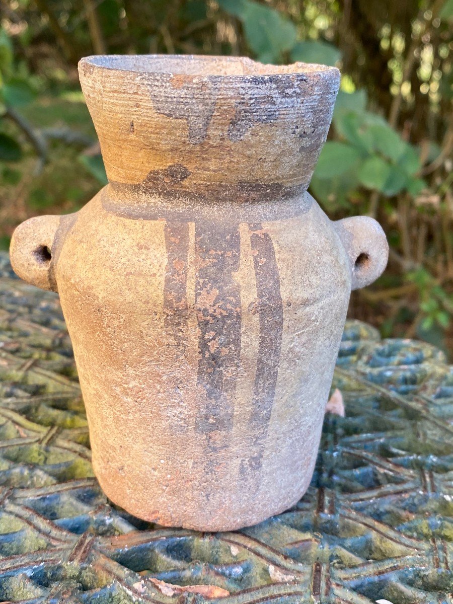 Terracotta Vase & Peru & Pre-columbian Art-photo-2