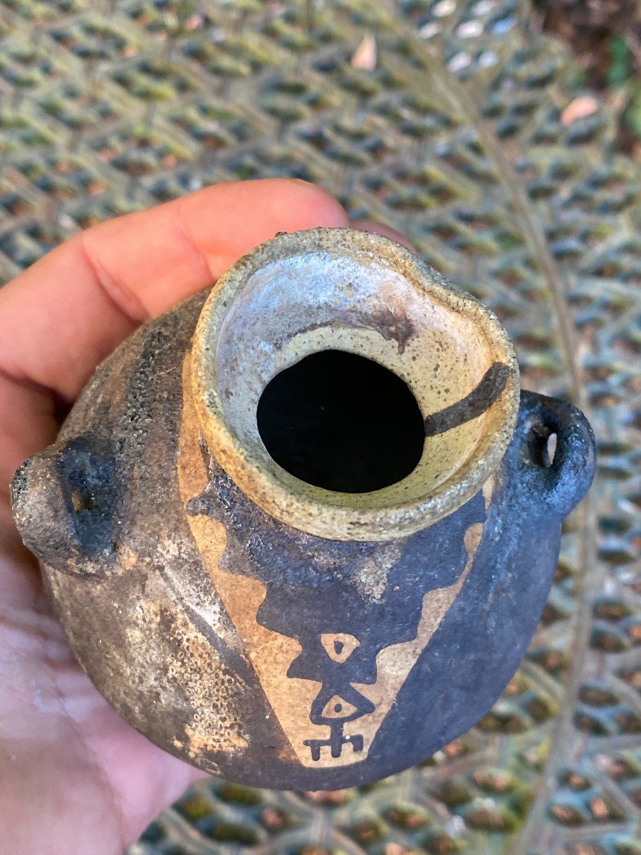 Terracotta Vase & Peru & Pre-columbian Art-photo-4