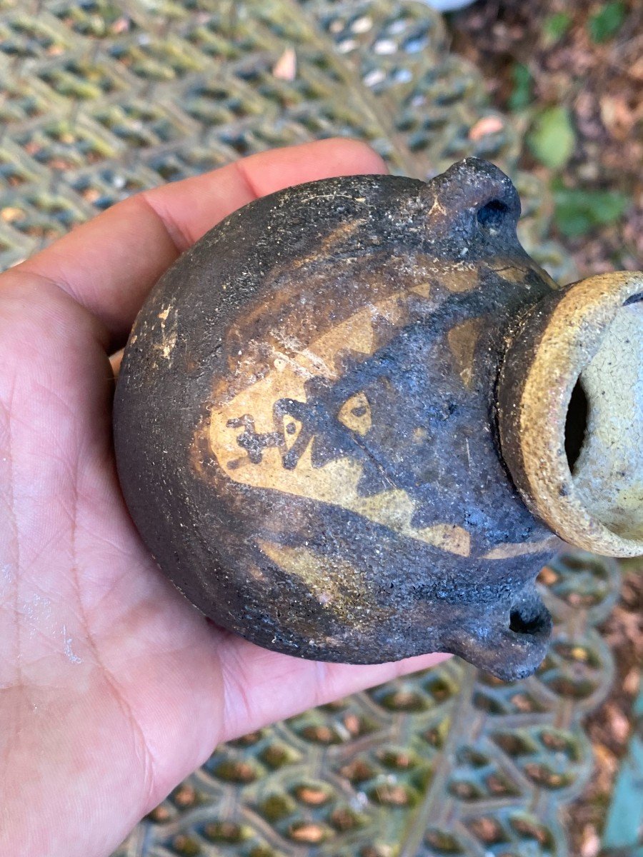 Terracotta Vase & Peru & Pre-columbian Art-photo-2