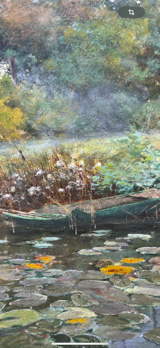 River Landscape - James Levin Henry (1855-1929) -photo-3