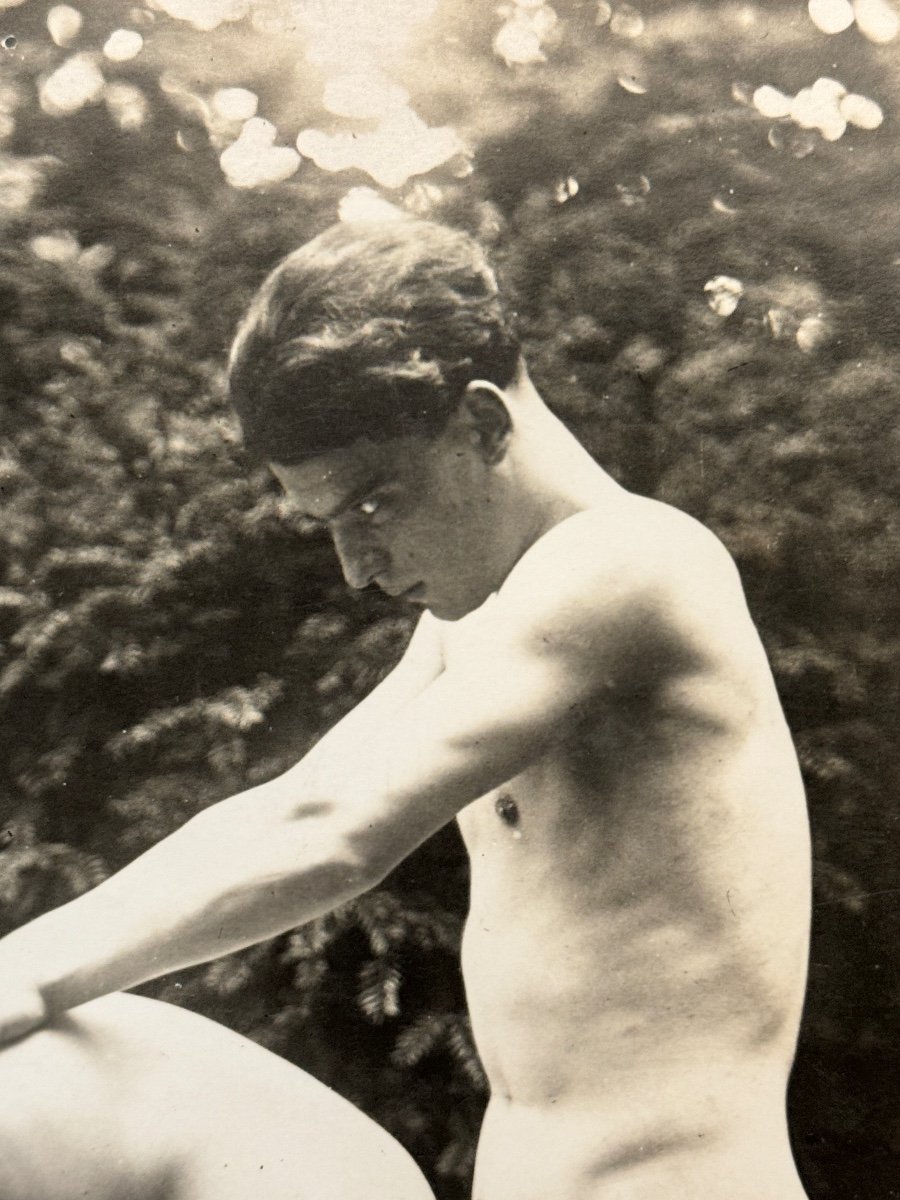 Rare Photographie Pornographique Homosexuels  Vers 1930 
