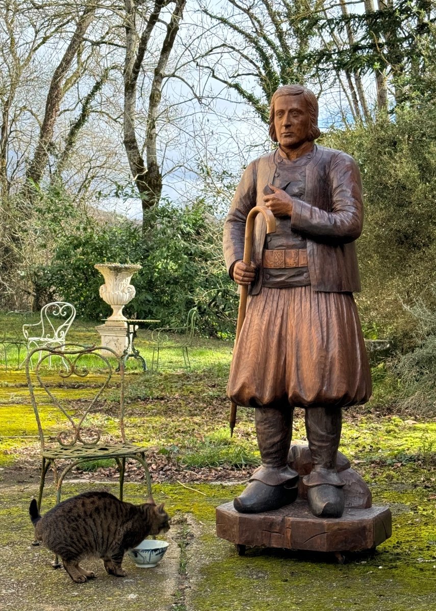  Sculpture D’un Breton & Quimper 1936