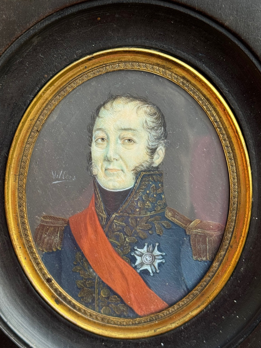 Portrait Of Marshal édouard Mortier, Duke Of Trévise, By Maximilien Villers