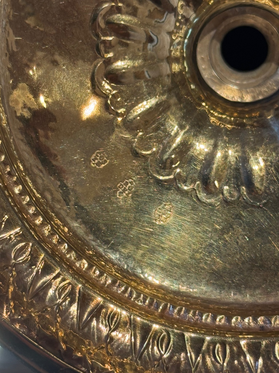 Ciboire de Jean-Joseph Lacoste, maître orfèvre à Rodez, fin du XVIIIᵉ -photo-3