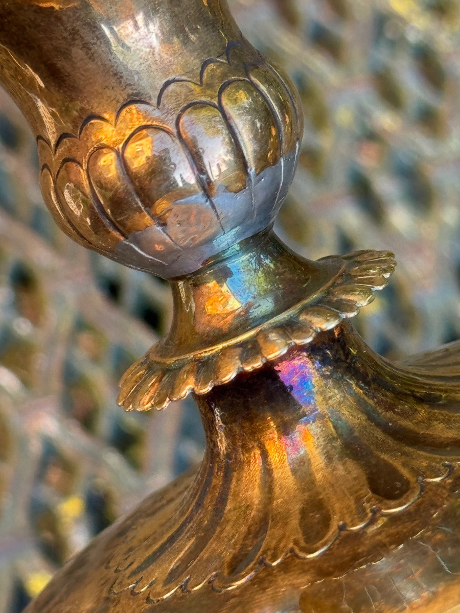 Ciborium By Jean-joseph Lacoste, Master Goldsmith In Rodez, Late 18th Century -photo-3