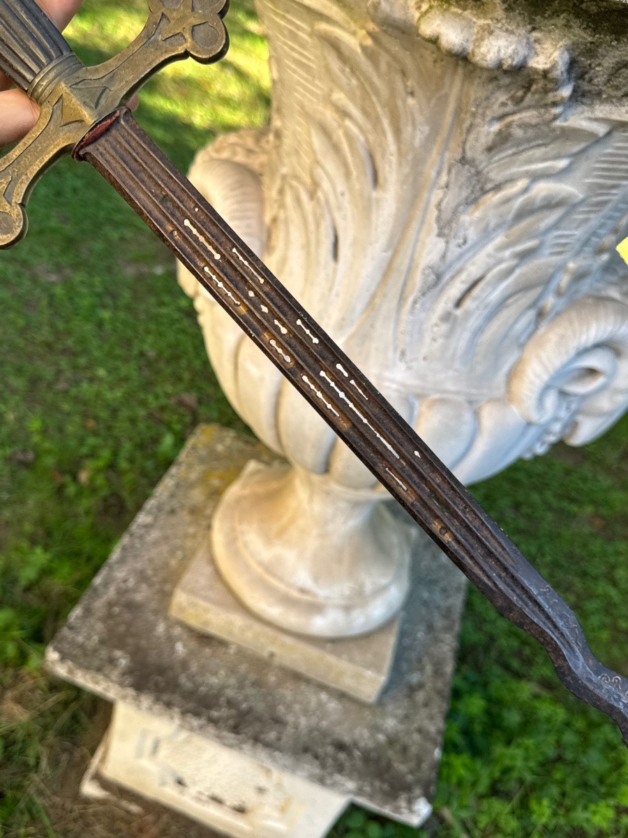 Freemason's Sword, 18th Century. -photo-1