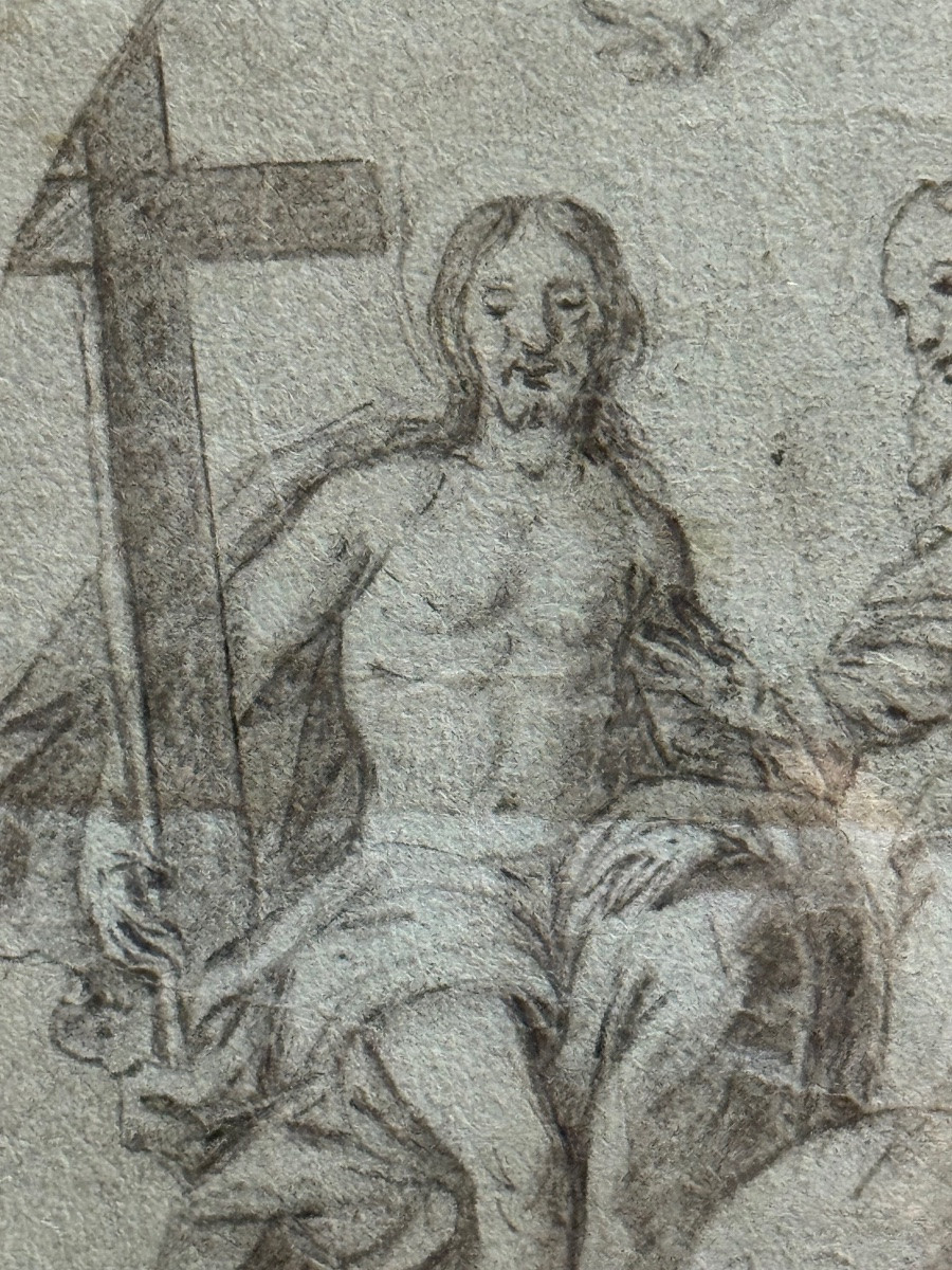 École française du XVIIIᵉ siècle La Trinité-photo-2