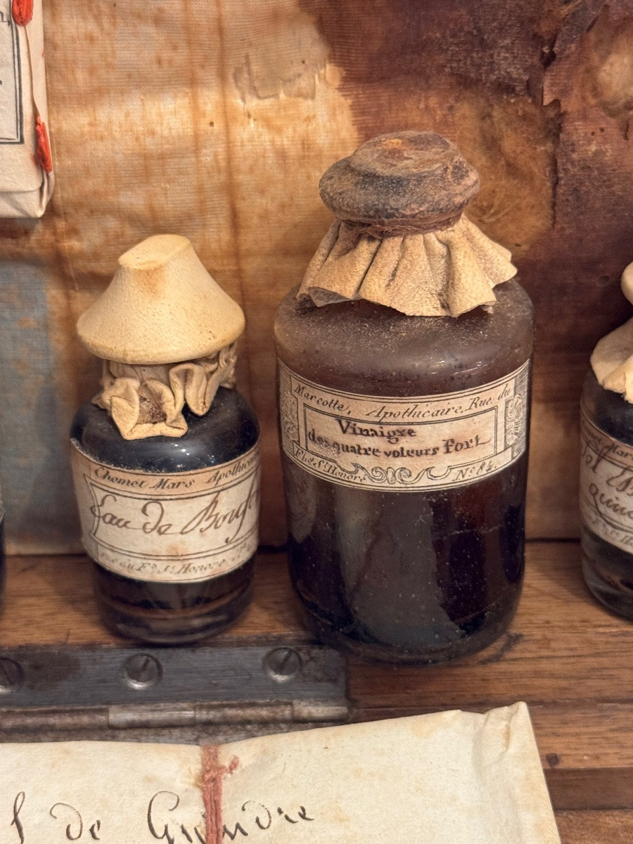 Coffret d’apothicaire – début XIXᵉ siècle-photo-2