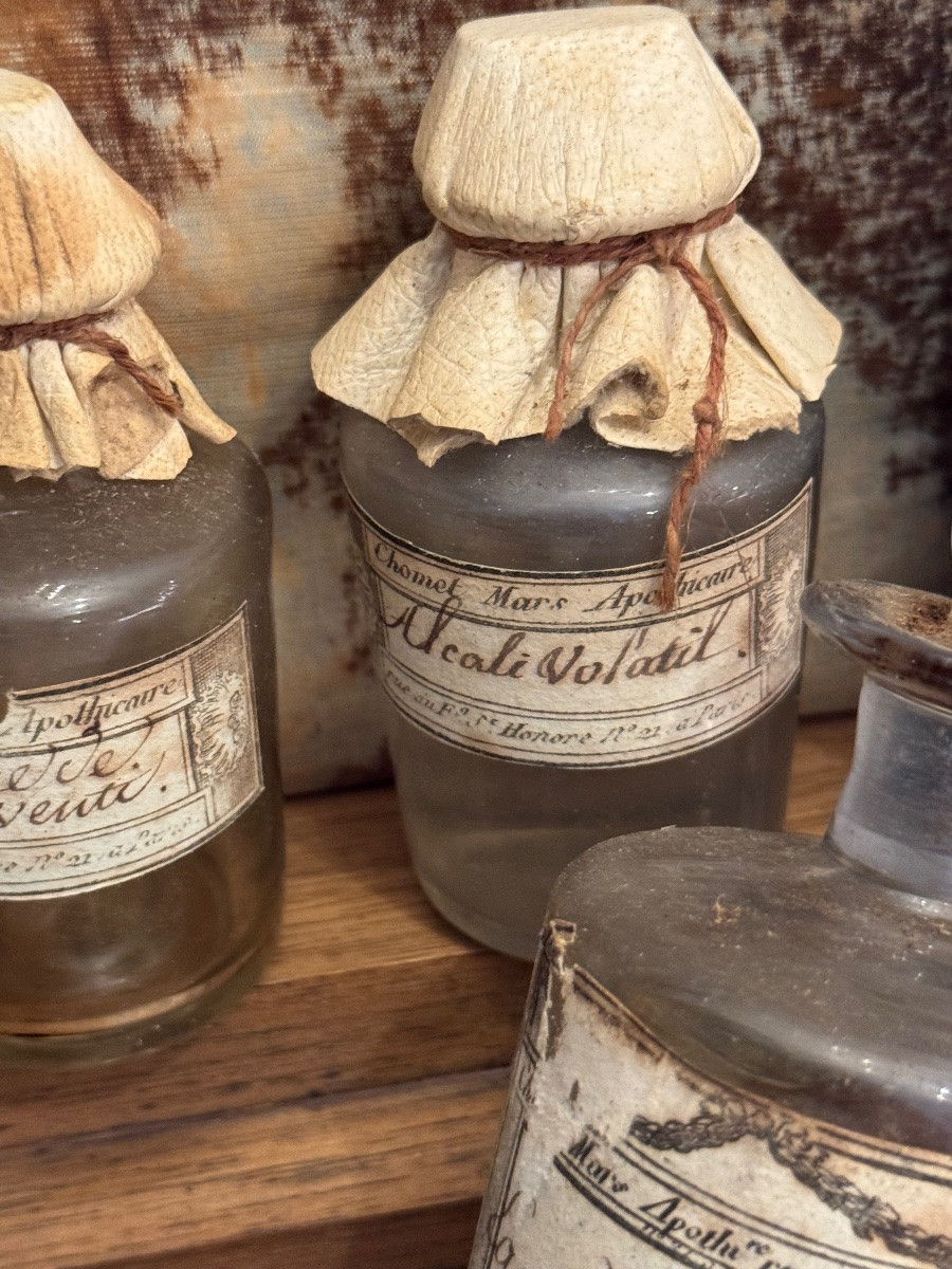 Coffret d’apothicaire – début XIXᵉ siècle-photo-4