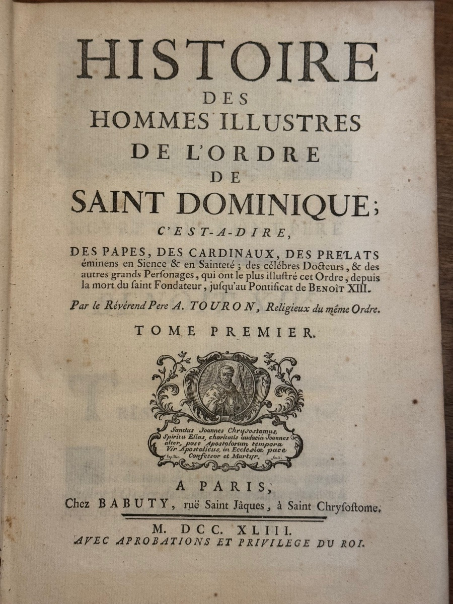 History Of The Illustrious Men Of The Order Of Saint Dominic-photo-2