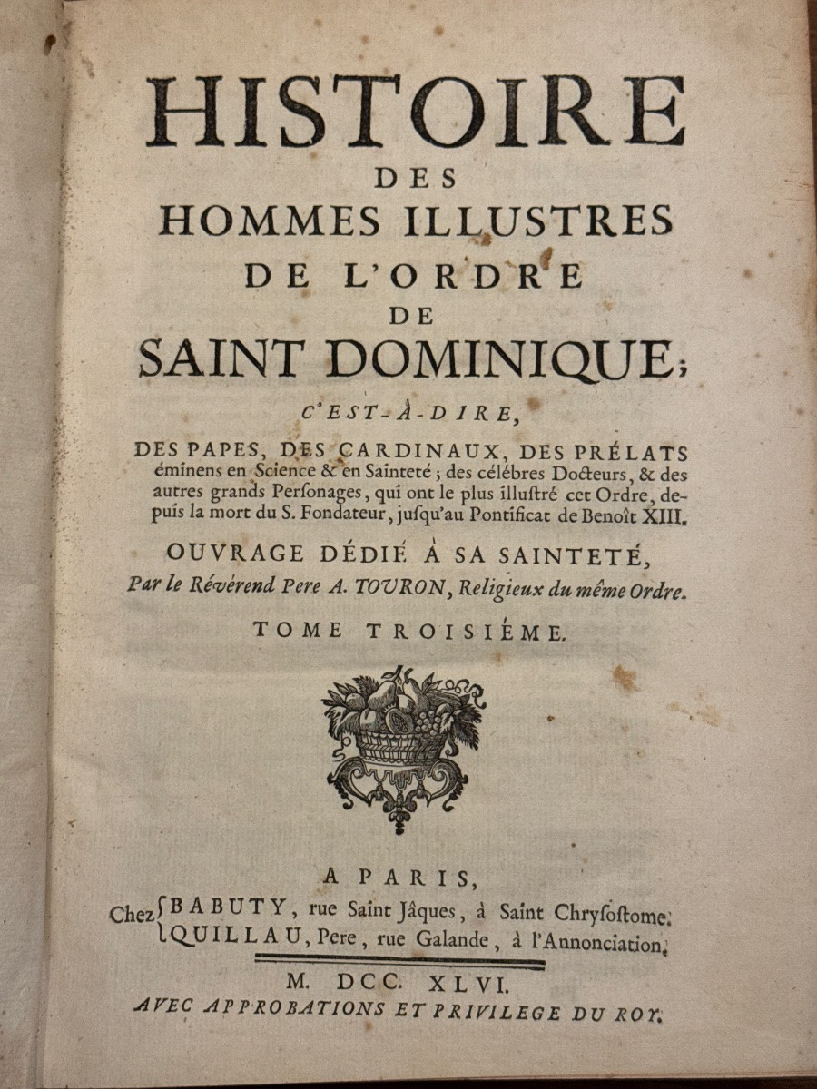 History Of The Illustrious Men Of The Order Of Saint Dominic-photo-1