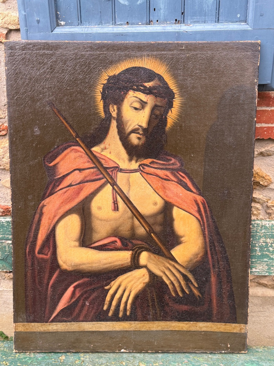 Christ de douleur (Ecce Homo)  XVIIᵉ siècle. -photo-2