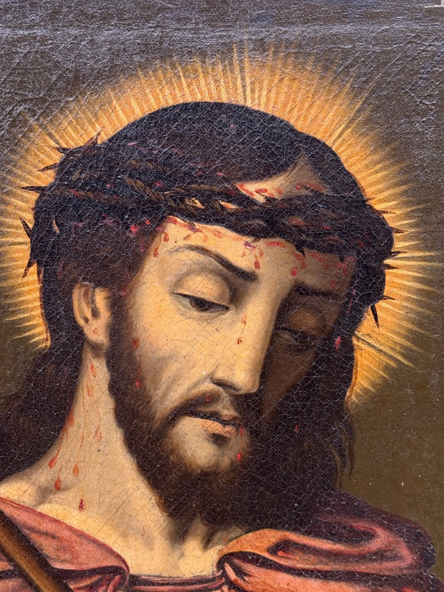 Christ de douleur (Ecce Homo)  XVIIᵉ siècle. -photo-3