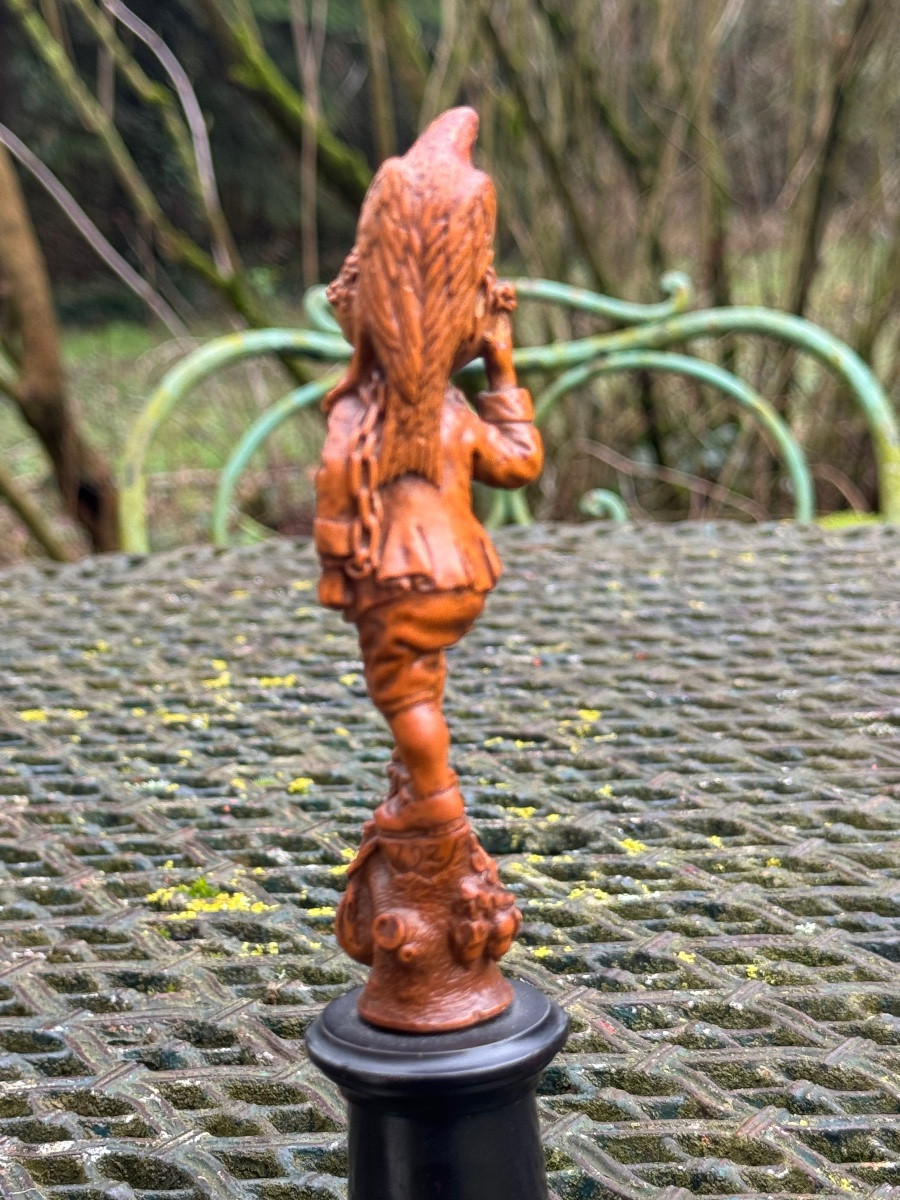 Allégorie du Tiers-État en buis sculpté-photo-4