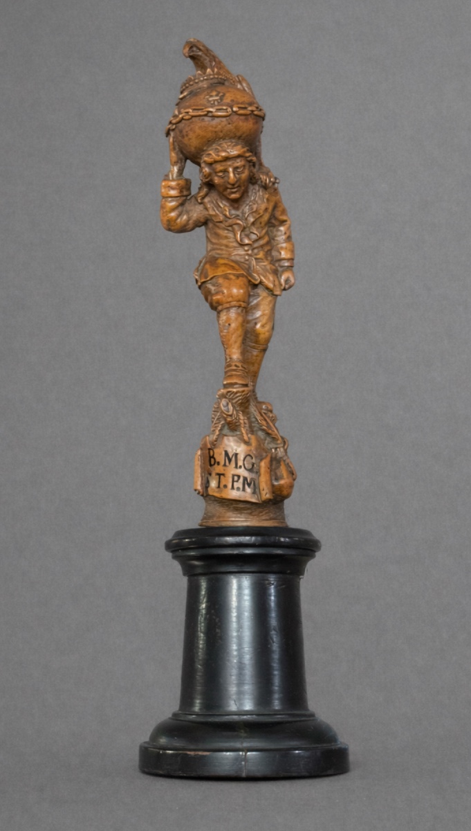 Allégorie du Tiers-État en buis sculpté