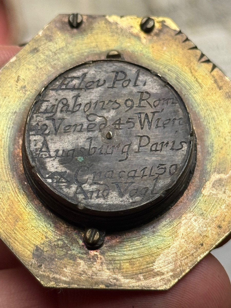 Equinoctial Sundial, Circa 1750.-photo-3