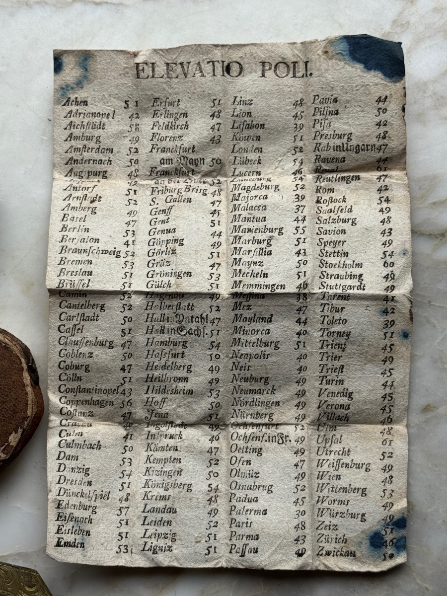 Equinoctial Sundial, Circa 1750.-photo-4