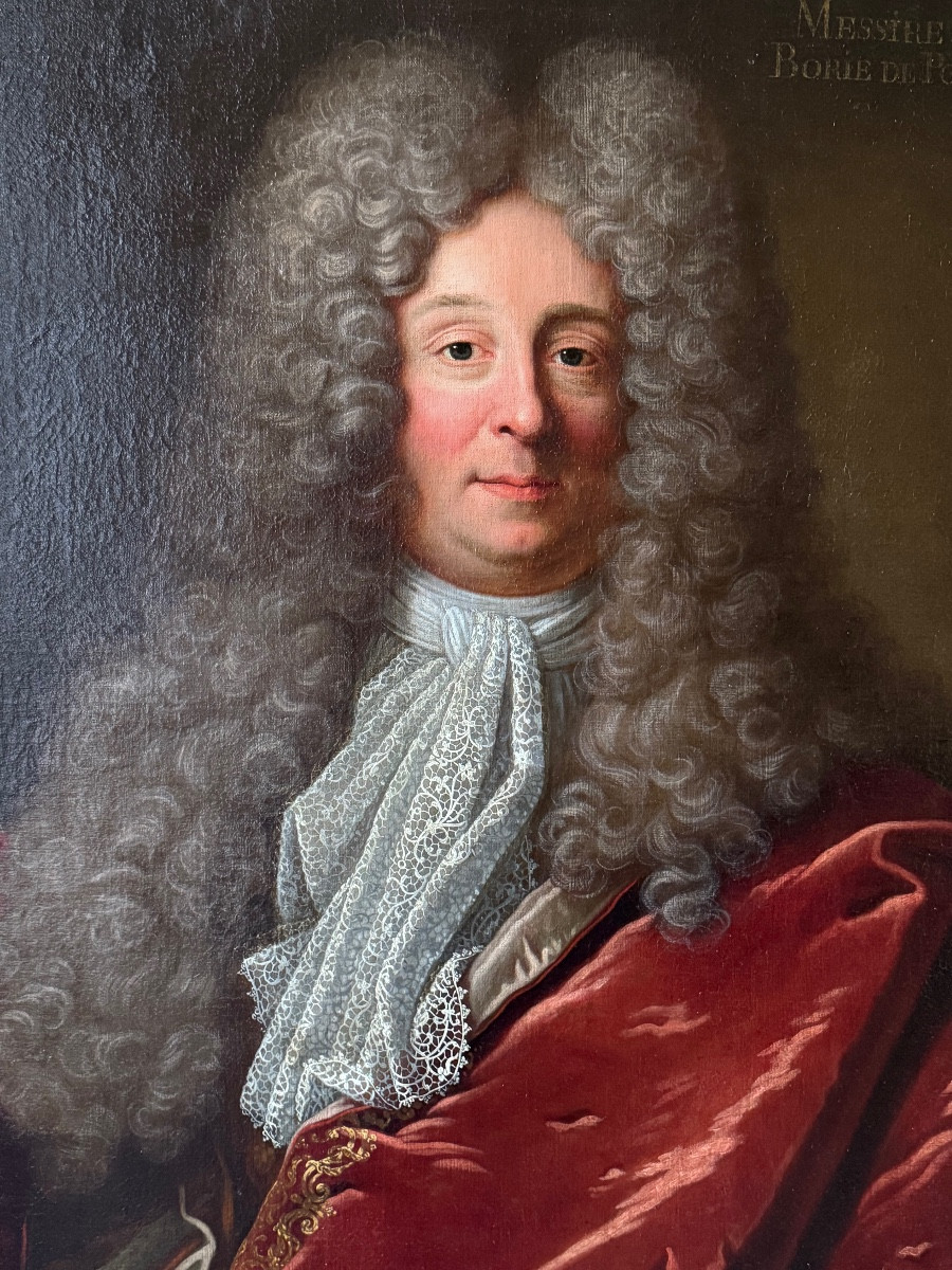 Portrait de Messire Pierre Borie de Pomarede 