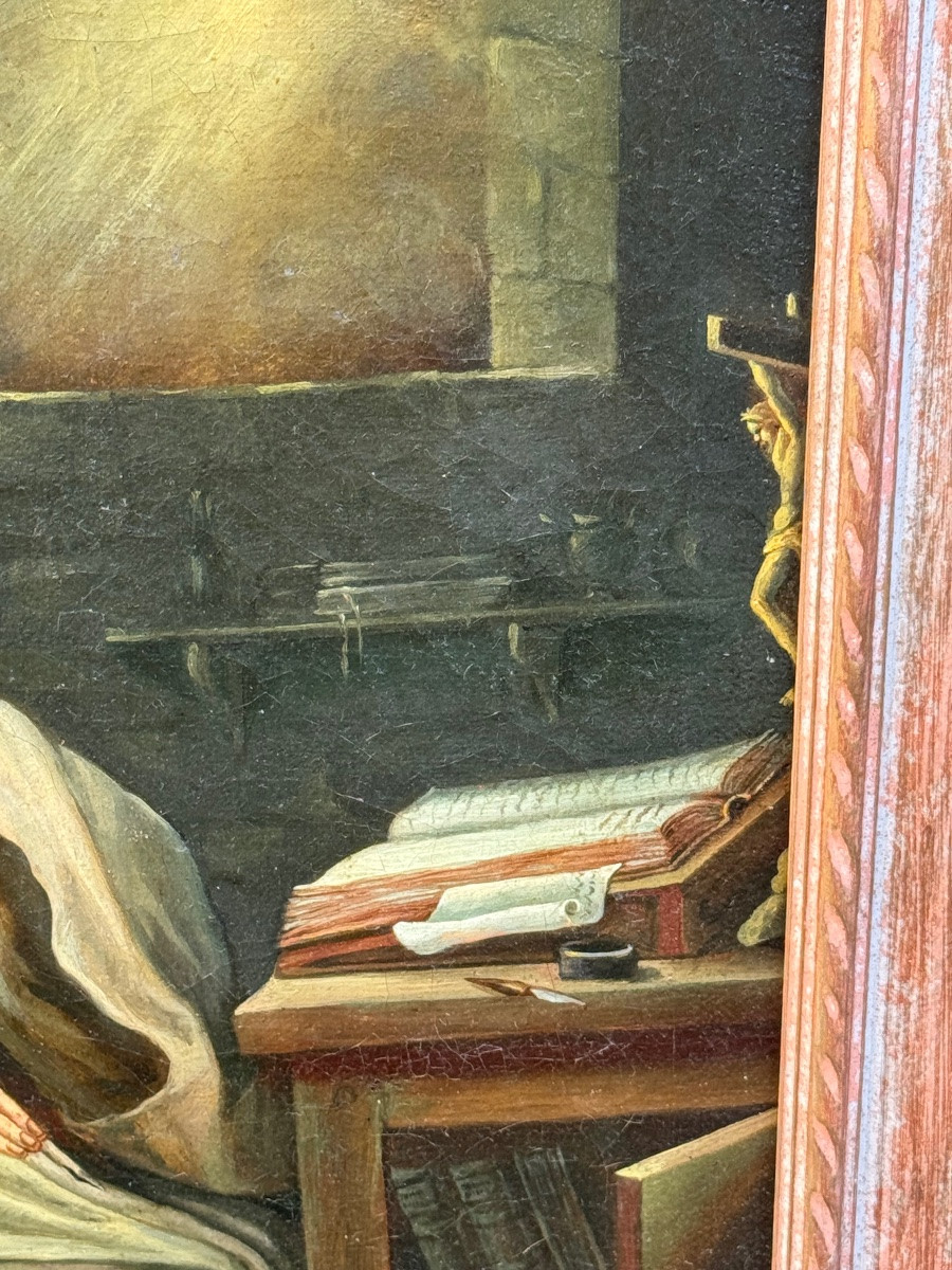 Saint Bernard de Clairvaux en méditation-photo-4