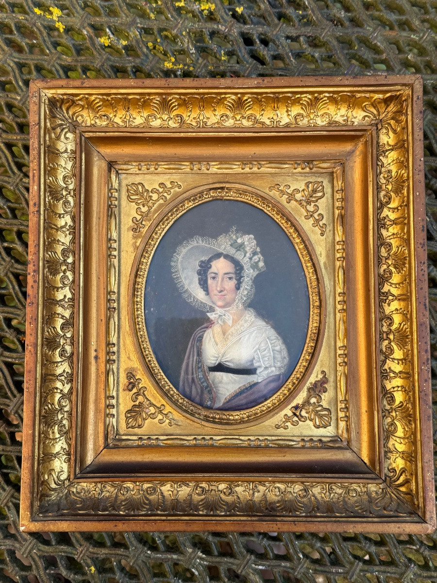 Portrait Of A Lady In A Romantic Hat-photo-3