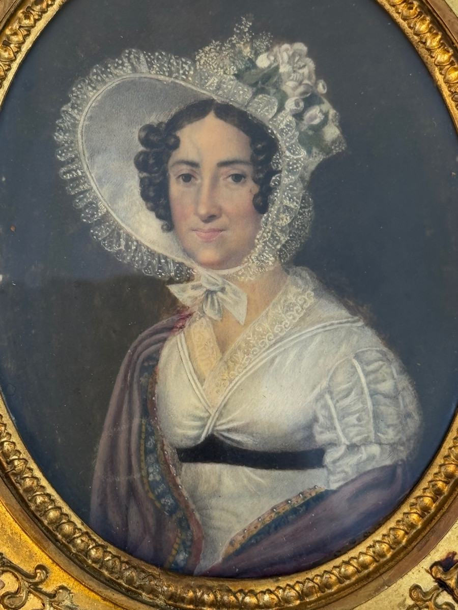 Portrait Of A Lady In A Romantic Hat-photo-4