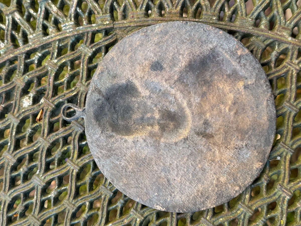 Bronze Medallion Depicting King Henry Iv-photo-4