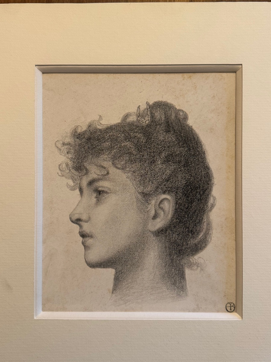 Portrait Of Diane, Profile Of A Young Woman-photo-3
