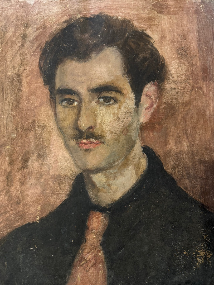 Portrait Of Léo Fortel , Son Of The Prince De Croÿ-photo-2