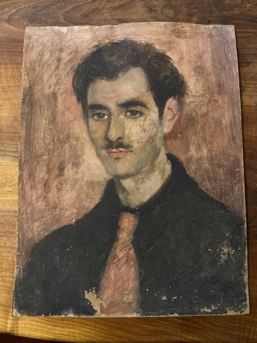 Portrait Of Léo Fortel , Son Of The Prince De Croÿ-photo-4