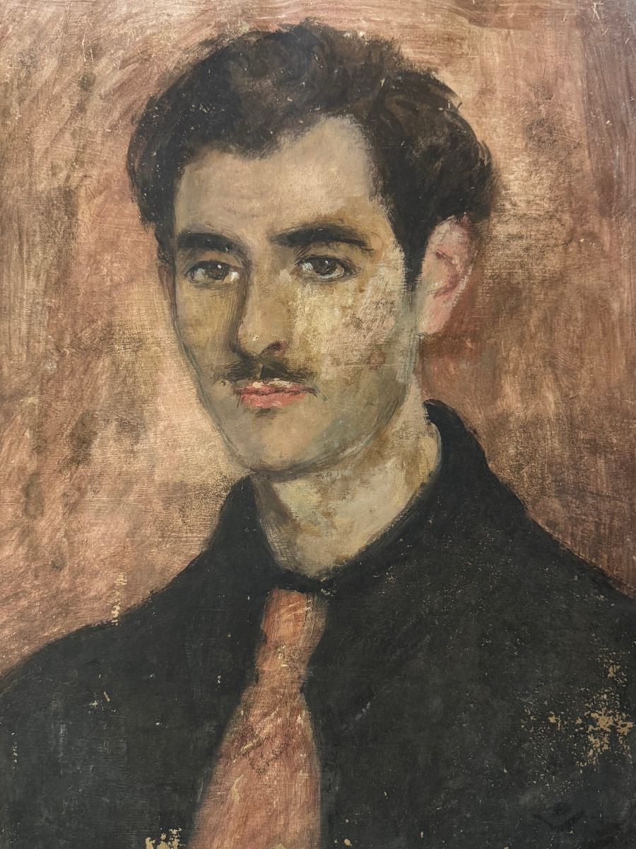 Portrait Of Léo Fortel , Son Of The Prince De Croÿ