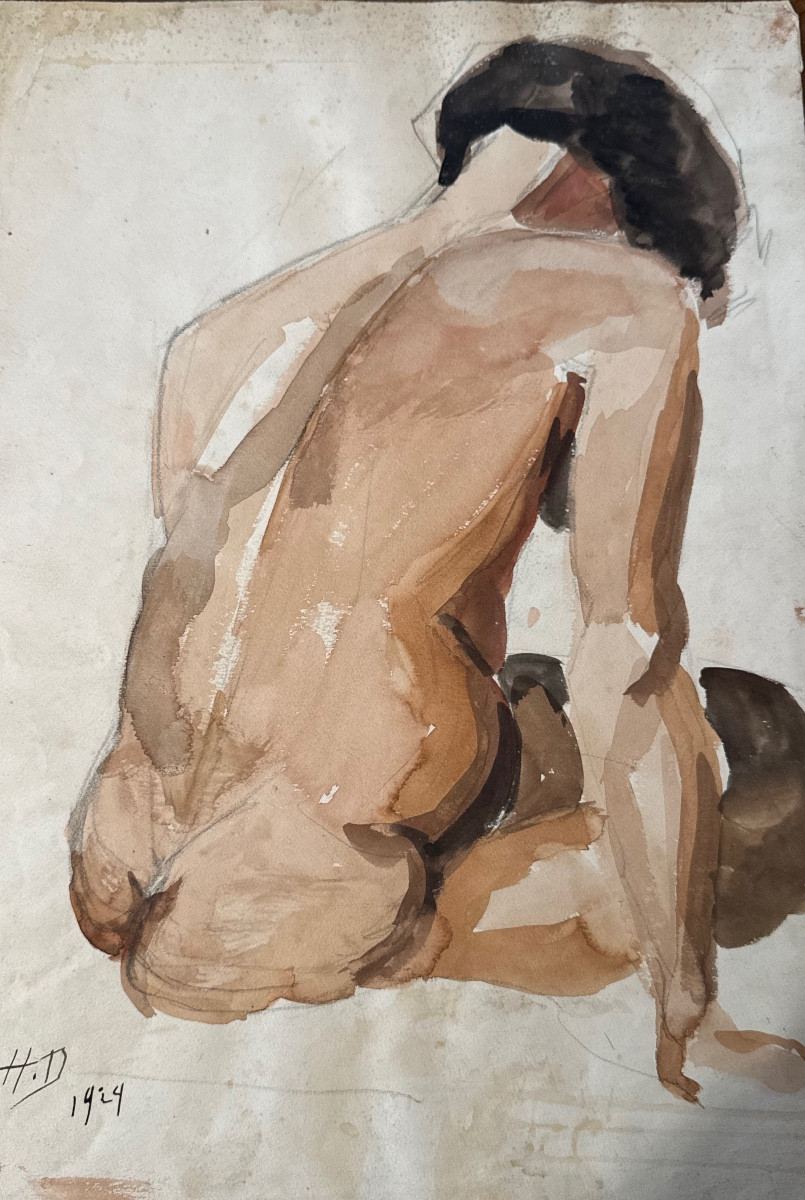 Étude de nu féminin 