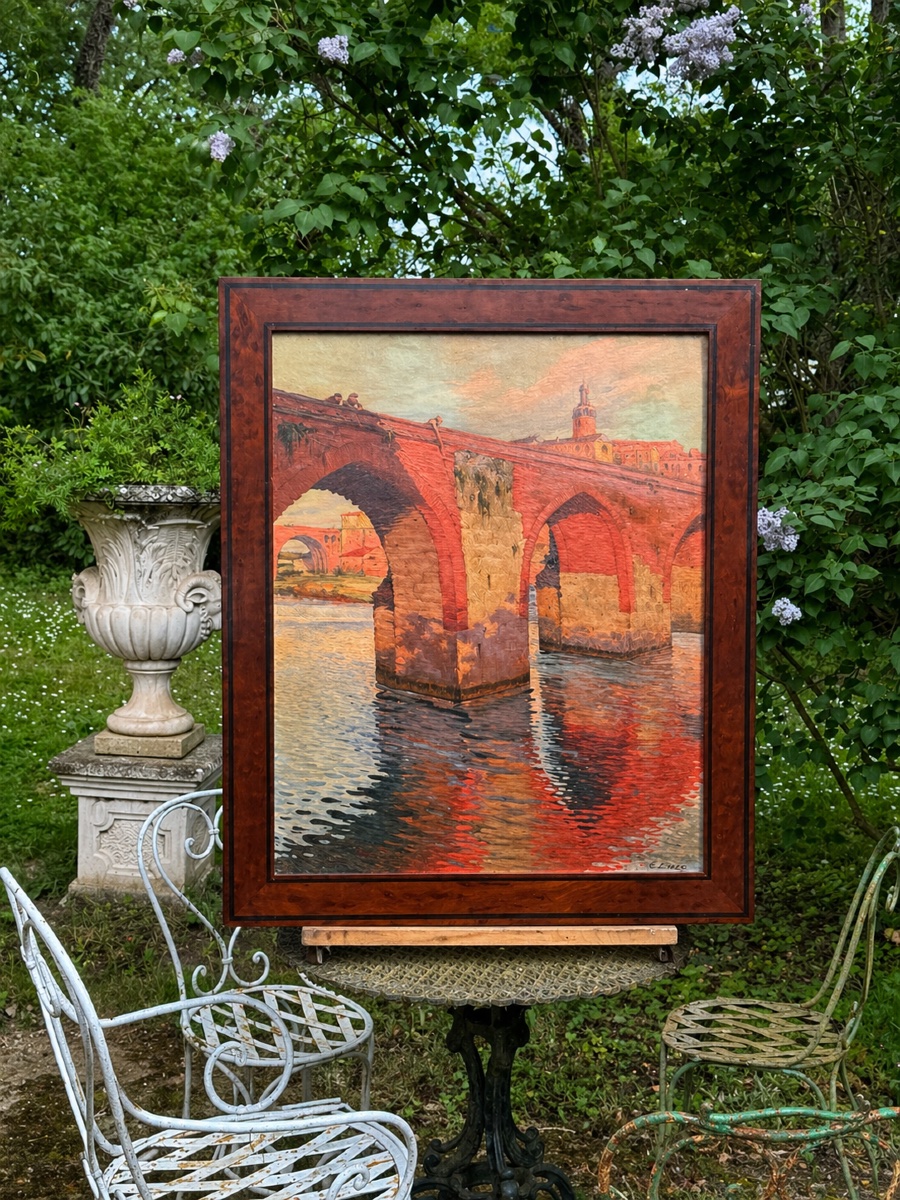 Charles Liozu - View Of Albi ( Tarn)-photo-2