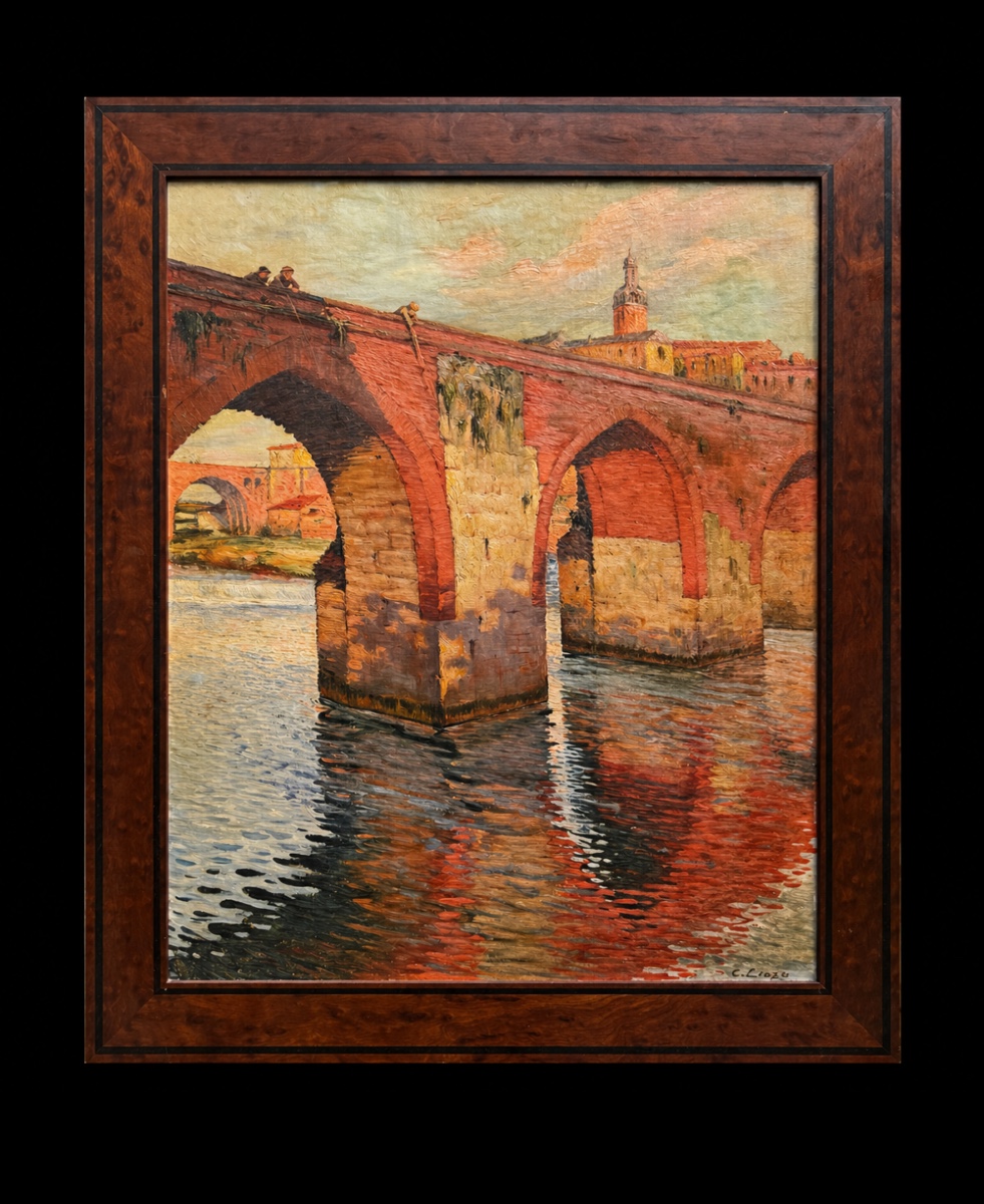 Charles Liozu - View Of Albi ( Tarn)