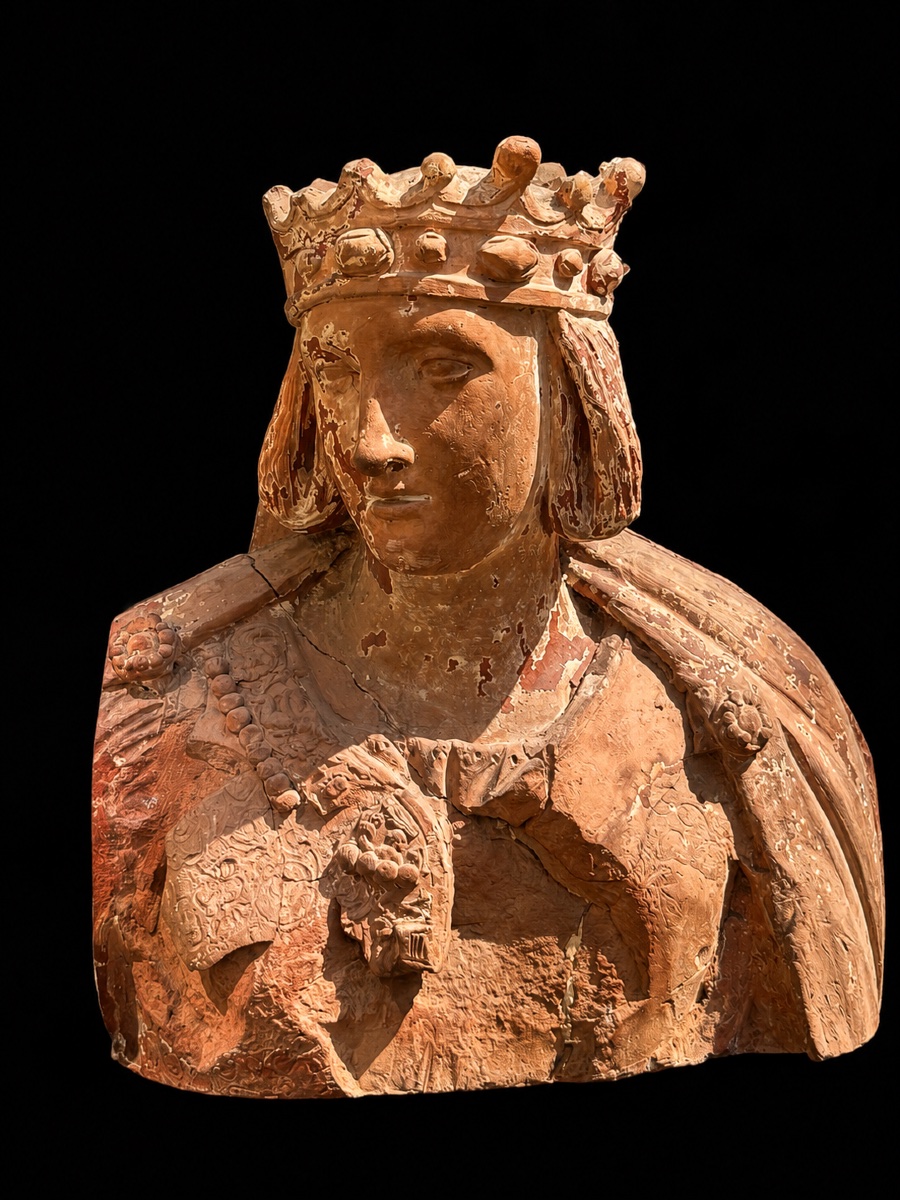 Presumed Bust Of Alphonse De Poitiers