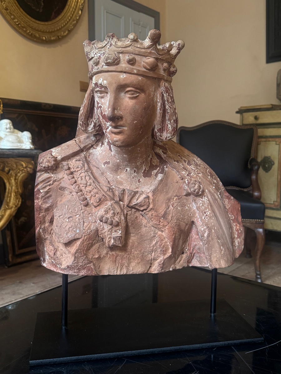 Presumed Bust Of Alphonse De Poitiers