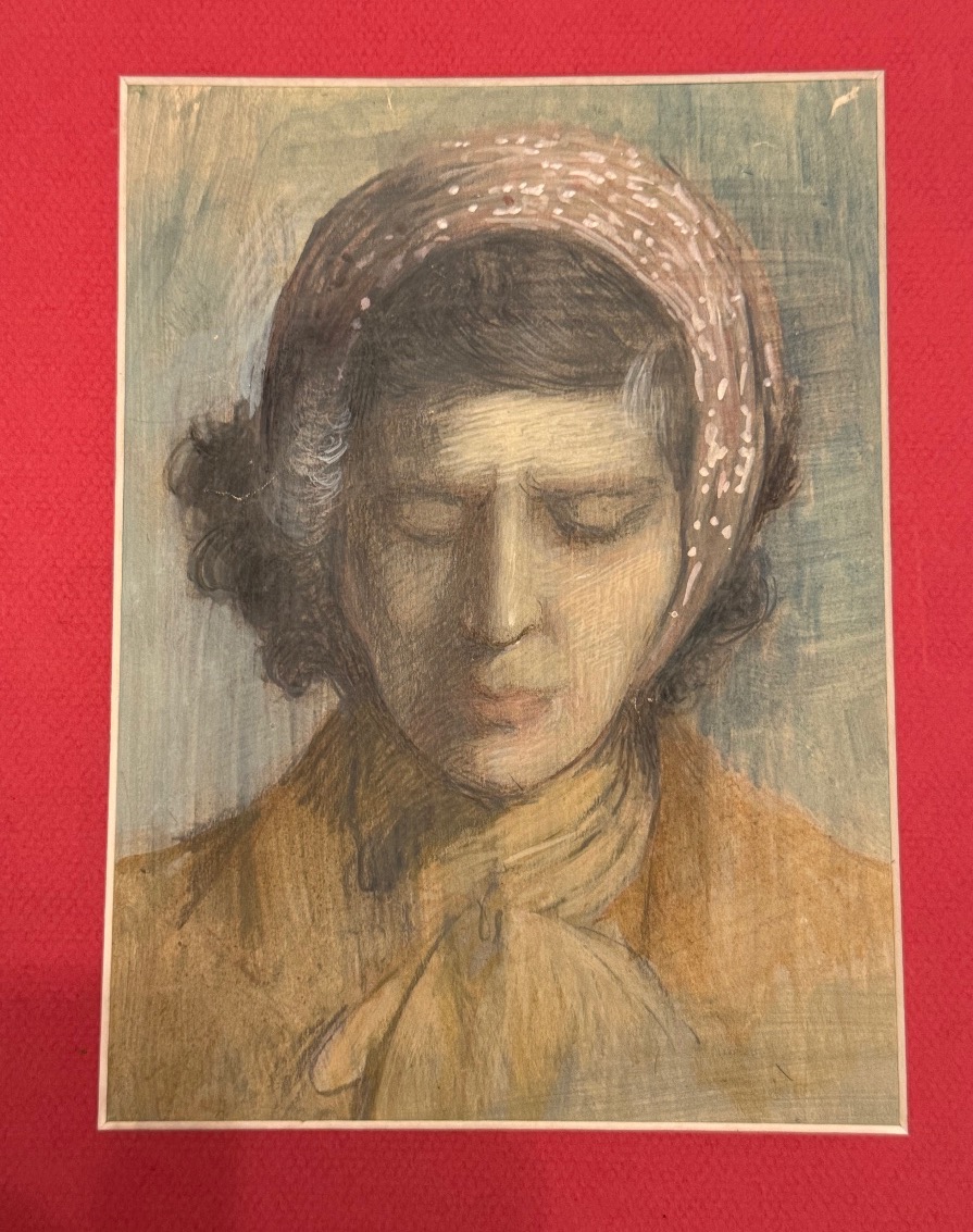 Neville Lytton (1879-1951) – Portrait de jeune femme