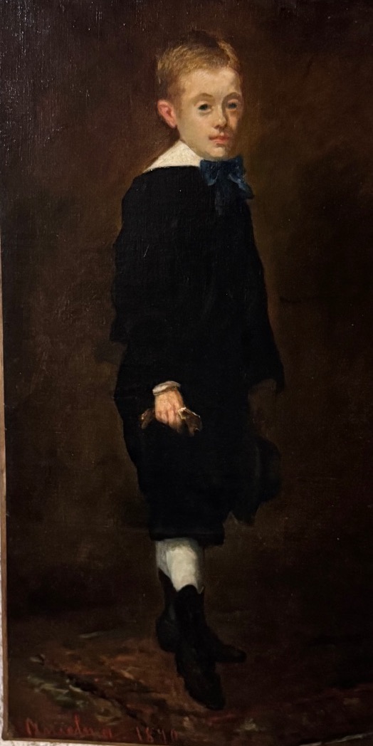 Marie Lacroix (1831–1907) – Portrait Of A Young Boy 