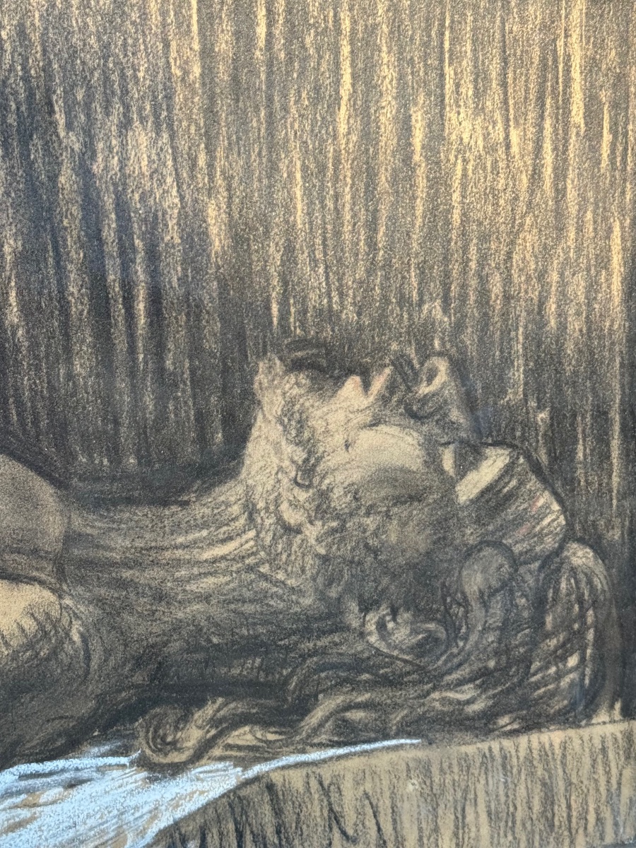 Émile Pouffier (1888-1940) - Le christ mort -photo-2