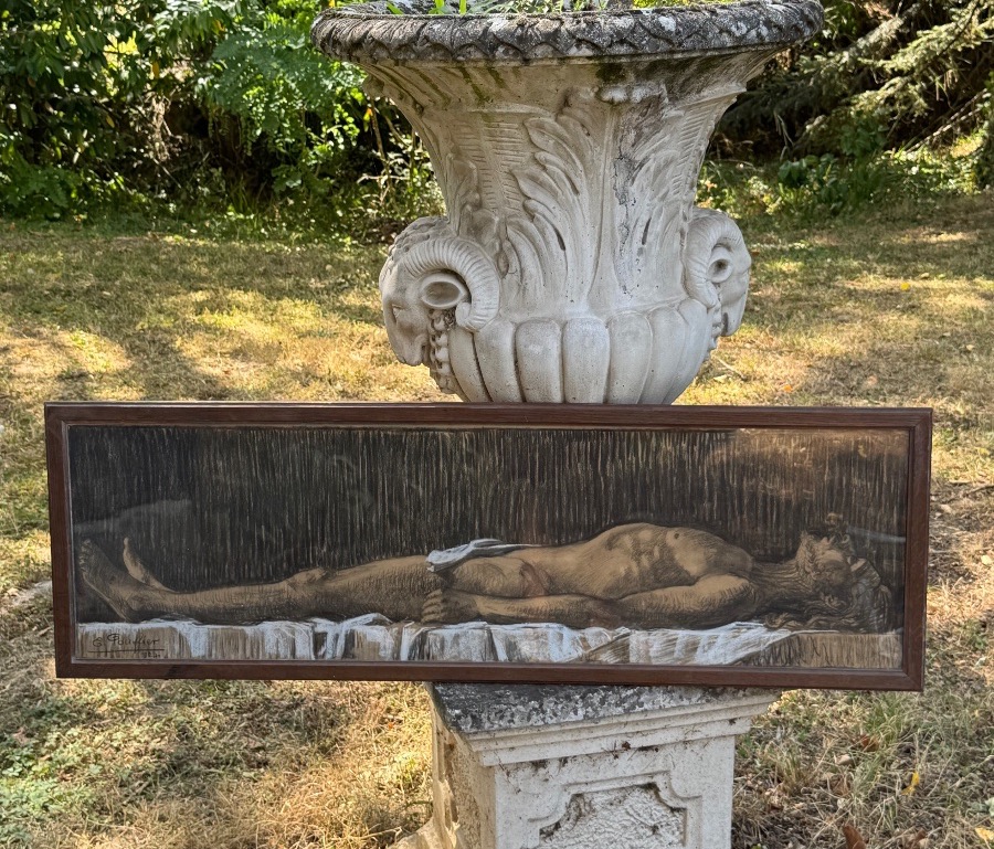 Émile Pouffier (1888-1940) - Le christ mort 