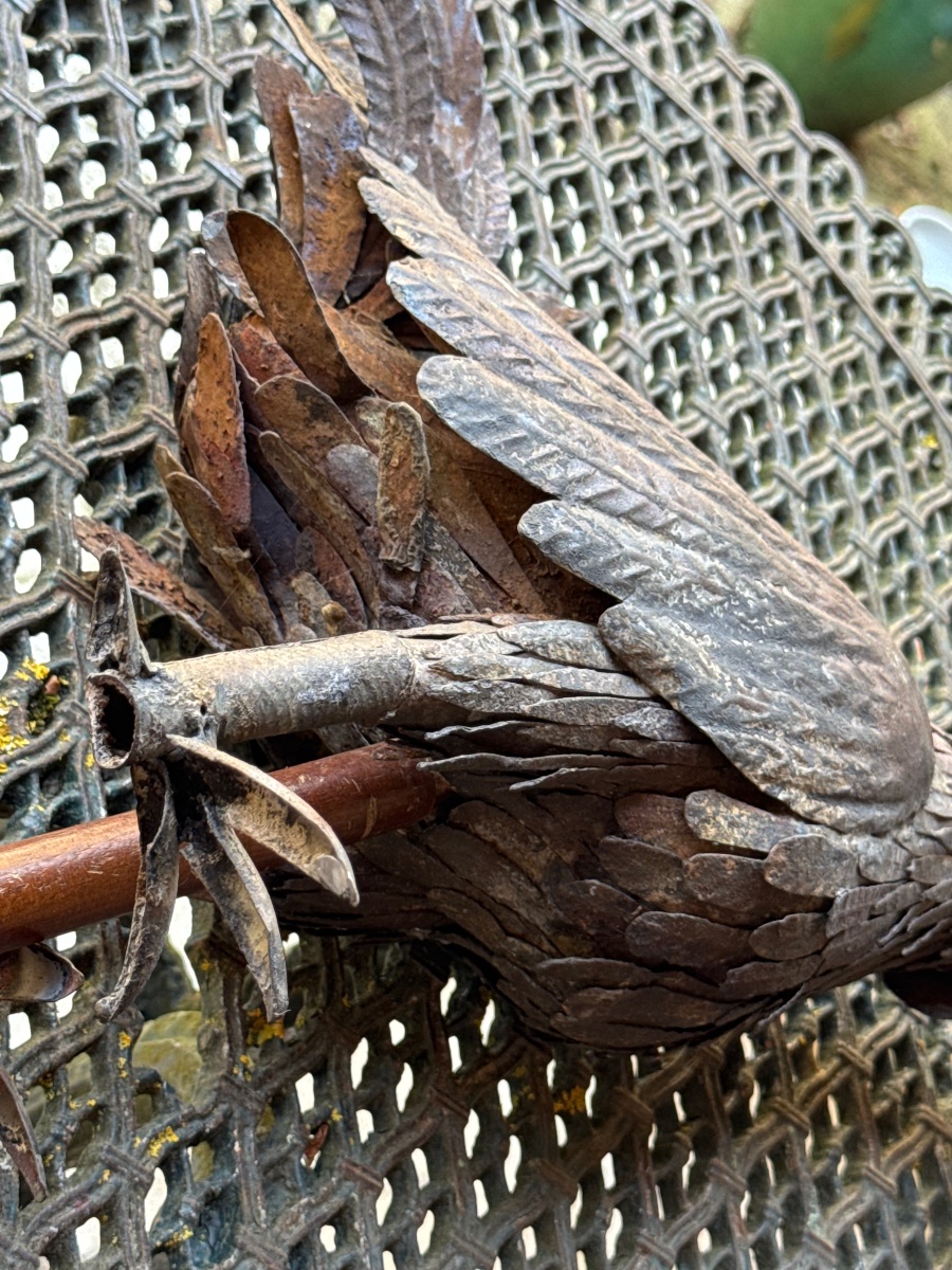 Repoussé Iron Church Rooster -photo-6
