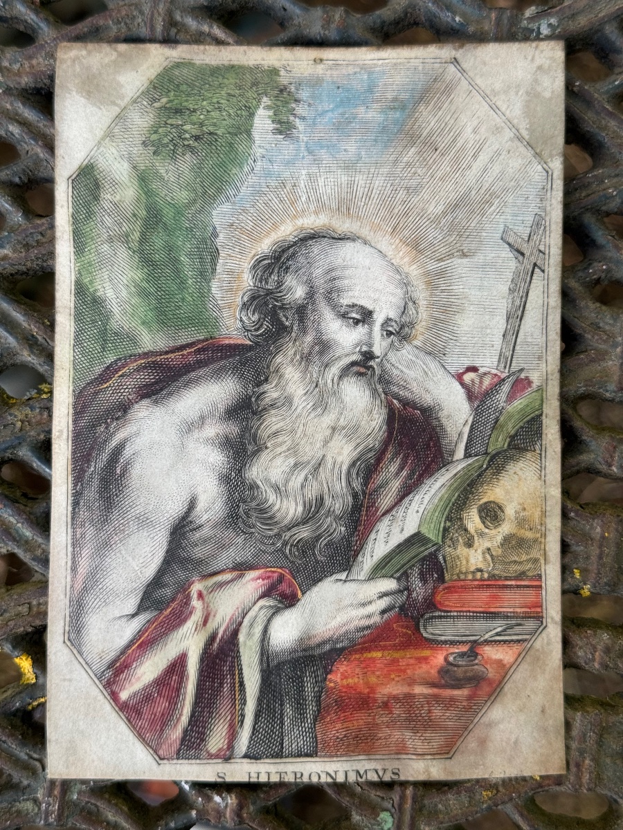 A Devotional Image Depicting Saint Jerome -photo-3