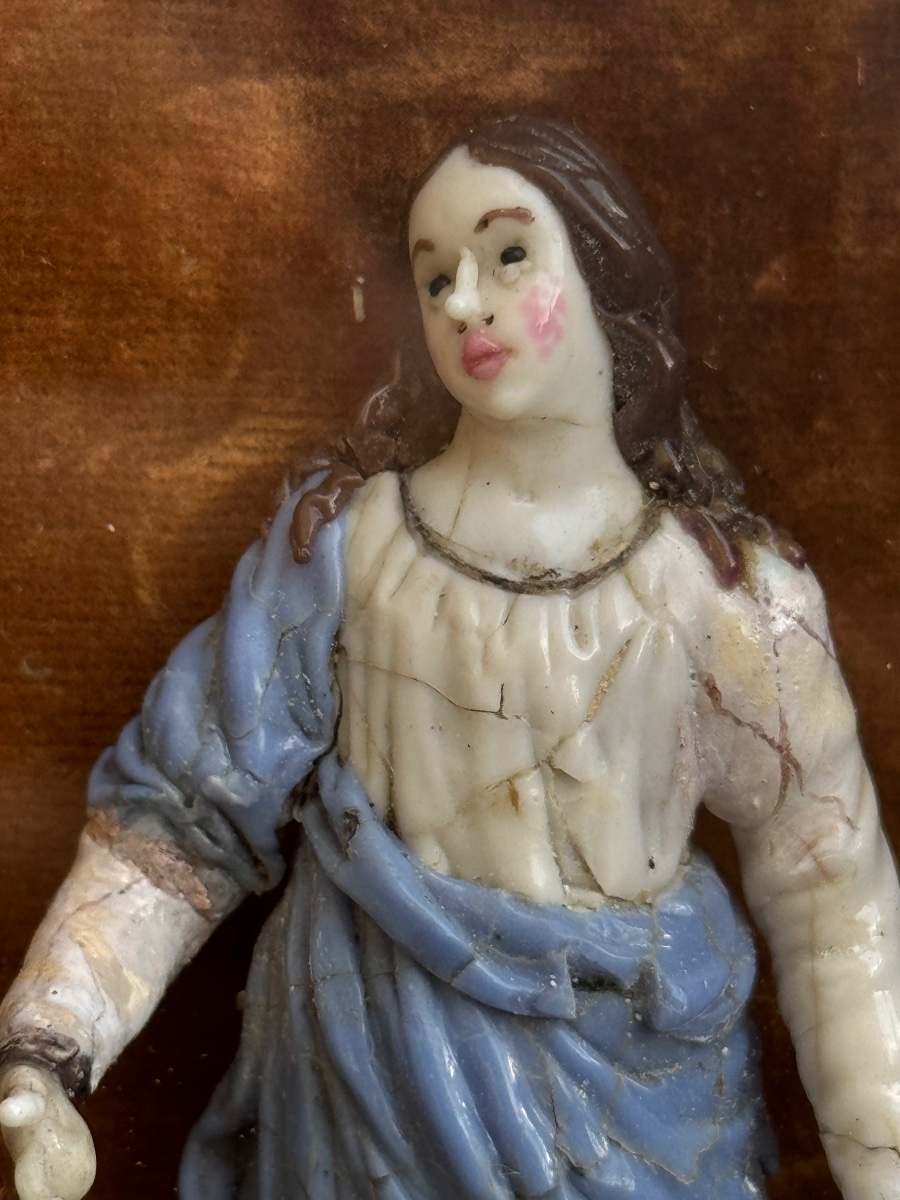 Crucifixion en verre filé de Nevers-photo-4
