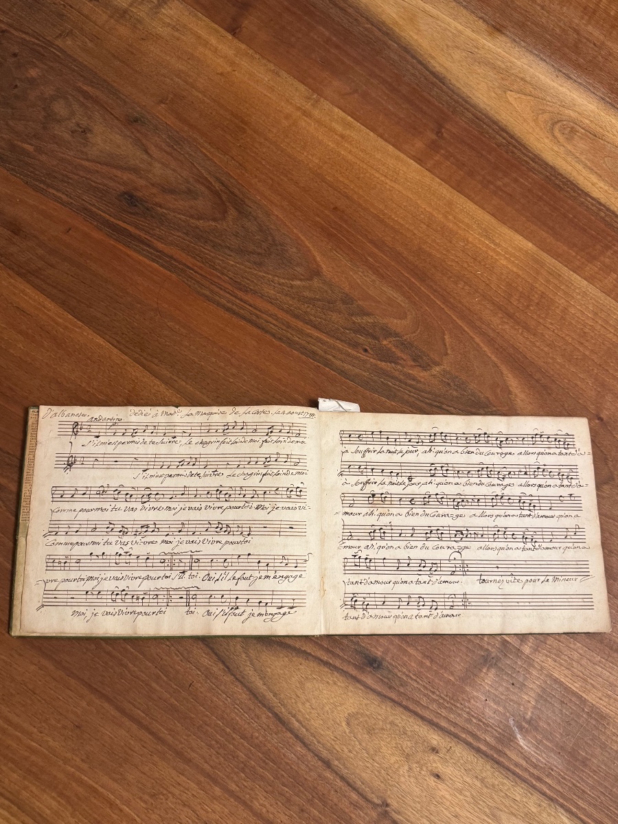 A Castrato's Songbook By Louis XVI-photo-1