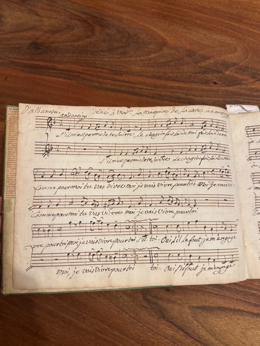A Castrato's Songbook By Louis XVI-photo-3