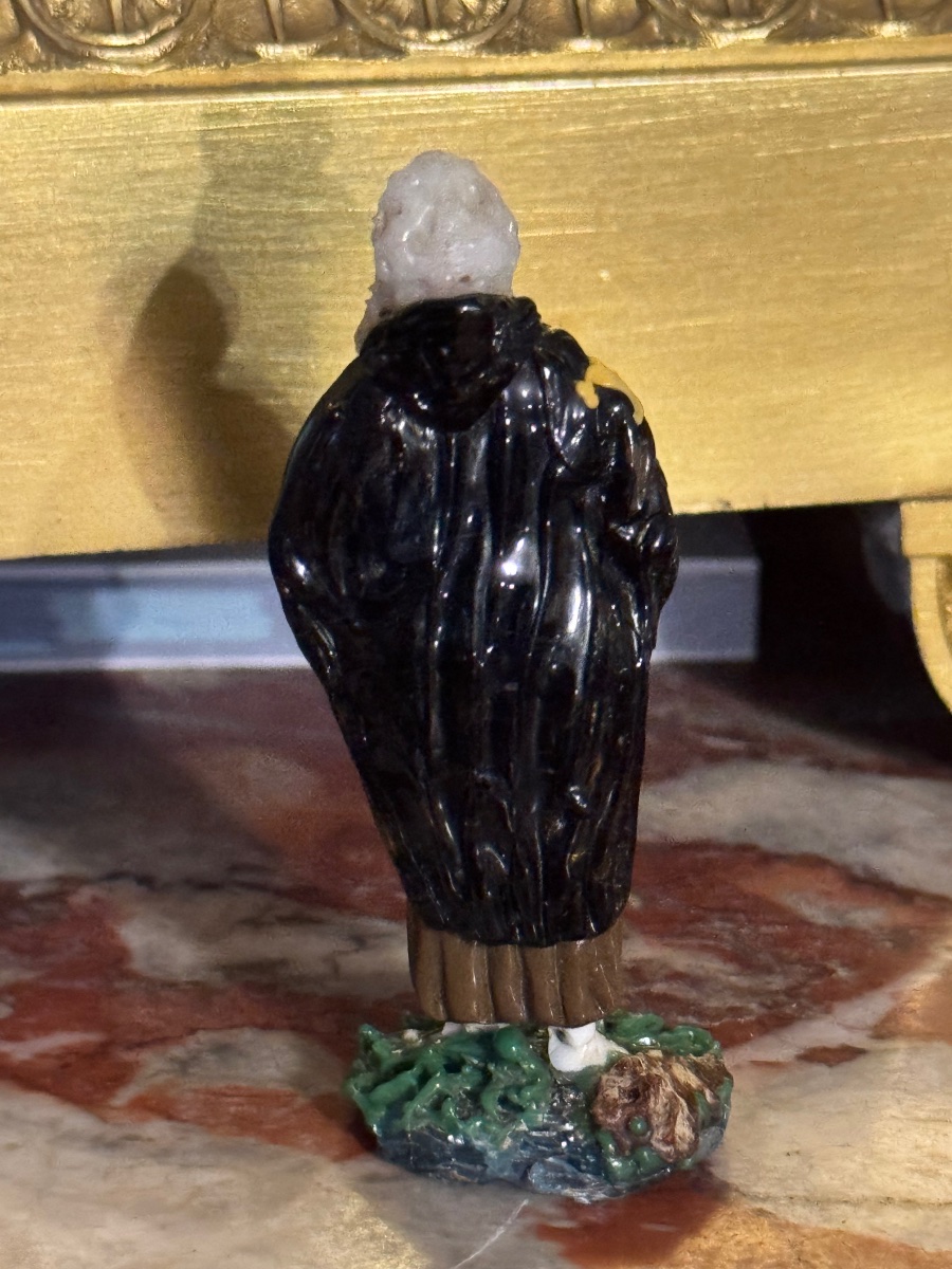A Rosary With A Nevers Spun-glass Bead – 18th Century-photo-1